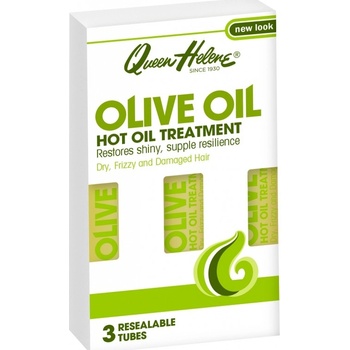 Queen Helene Olive Oil vlasový zápal na lesk a hebkosť vlasov (Hot Oil Treatment) 3 x 30 ml