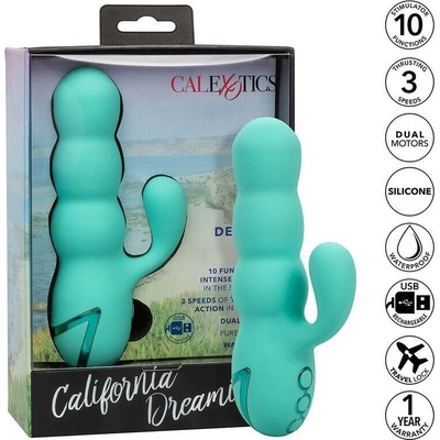 CalExotics California Dreaming Del Mar Diva prirážací na bod G a klitoris 14,5 x 3,2 cm