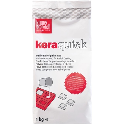 Keramický odlievací prášok KERAQUICK 1kg - biely