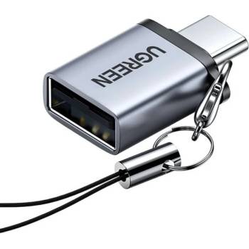 UGREEN Адаптер Ugreen, от USB-C(м) към USB-A(ж), интелигентен дизайн (US270)