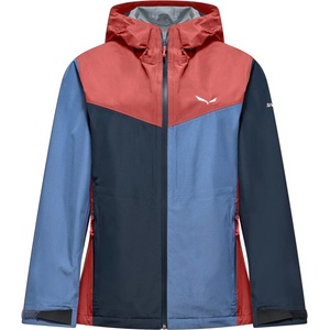 Salewa Дамско водоустойчиво яке Salewa Women's Puez Aqua 4 PowerTex 2.5L Jacket Waterproof jacket - Etruscan Red / Multi - размер 34 (EU) (102-3340-1611)