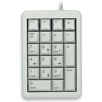 CHERRY Цифрова клавиатура CHERRY G84-4700 Keypad, USB, сива (CHERRY-KEY-G84-4700LUCUS0)