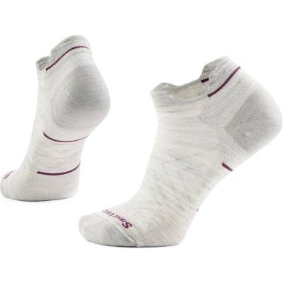 Smartwool Дамски чорапи за бягане Smartwool Women's Run Zero Cushion Low Ankle Running socks - Ash - размер 42-45 (EU) (201-4495-0913)