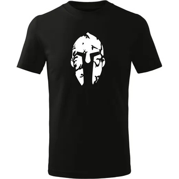 DRAGOWA детска тениска с къс ръкав Спартанец, черна (7139)