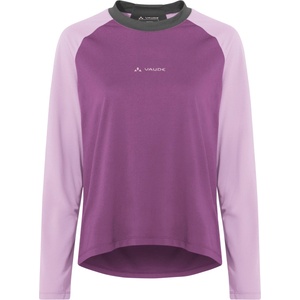 Vaude Дамска фланелка с дълъг ръкав за колоездене Vaude Women's Loamer L/S Shirt Cycling jersey - Magenta - размер 44 (EU) (156-2547-0516)