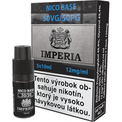 Imperia báza FIFTY PG50/VG50 12mg 5x10ml