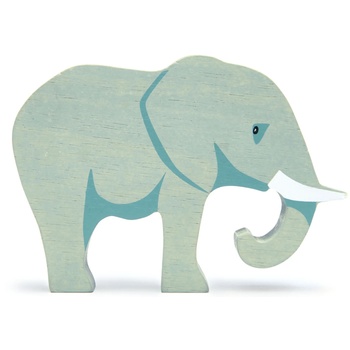Image 1 of Tender Leaf Дървена фигурка Tender Leaf Toys - Слонче (TL4746)