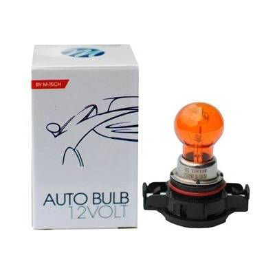m-tech 12v19w psy19w pg20-2 amber халогенна крушка (z71)