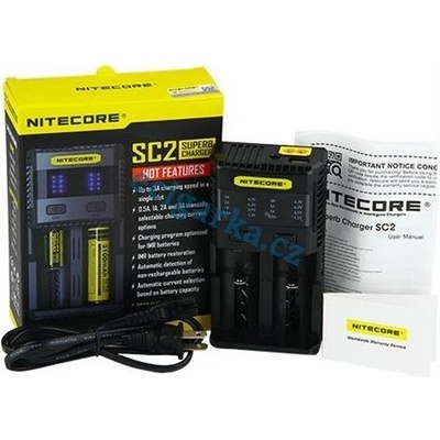 Nitecore nabíječka pro články SC2