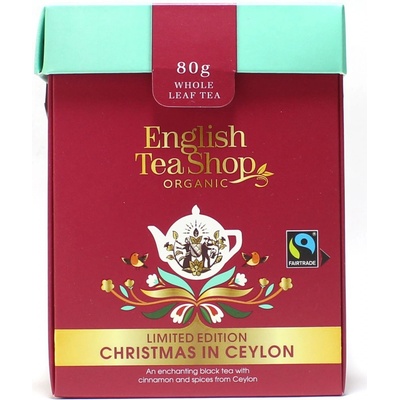 English Tea Shop sypaný čaj odměrka CHRISTMAS IN CEYLON XMAS 80 g