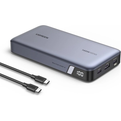 Ugreen 25000 mAh šedá