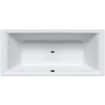 KALDEWEI Ambiente - Правоъгълна вана Puro Duo 664, 180x80 см, с противоплъзгащо покритие, бяла 266430000001 (266430000001)