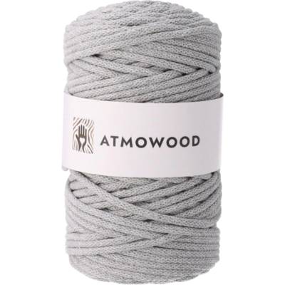 Atmowood příze 5 mm - šedá