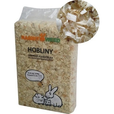 RabWeed Hobliny podstielka lis. hrubá TOP 30 l 0,6 kg