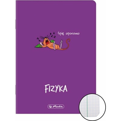 Herlitz Zošit A5 Mriežkovaný eco pp Fyzika FSC