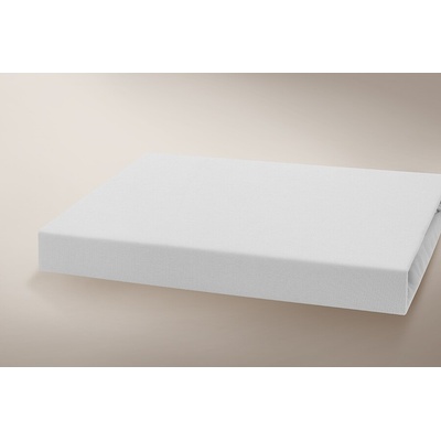 Kneer Prestieradlo Single Jersey Weiss 90x200