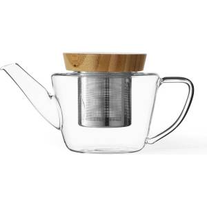 VIVA Чайник с цедка VIVA Infusion 500ml, с бамбуков капак (1006989) - topmall