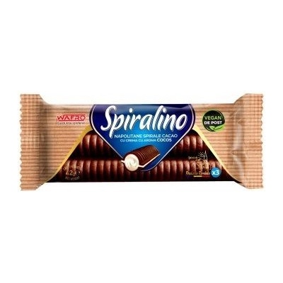 Spiralino vlnky s kokosovým krémem 42 g