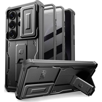Tech-Protect Противоударен Калъф 360 за Samsung S26 Ultra, Tech-Protect Kevlar Cam+ 2-Set Case, Черен (5906302352418)