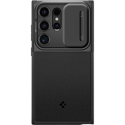 Spigen Калъф Spigen - Optik Armor, Galaxy S24 Ultra, черен (8809971221986)