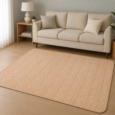 Takoy Koberec 120x170 vzor cop světle hnědý-HT-00394 | 120 x 170 cm