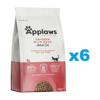 Applaws Cat Adult Chicken with Extra Duck 6 x 0,4 kg