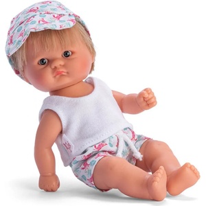 Asi Dolls Кукла Asi Dolls Bombonchin - Бебе Нико, с плажен тоалет, 20 cm (116561)