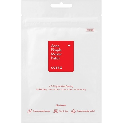 COSRX - Acne Pimple Master Patch - Hydrokoloidná náplasť na vyrážky 24 ks