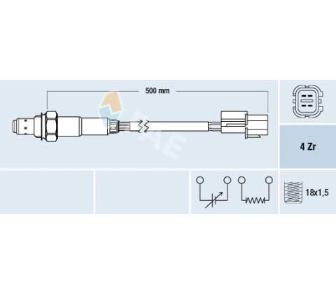 Lambda sonda FAE 77344