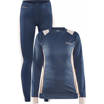 Craft Core Dry Baselayer tmavě modrá s růžovou