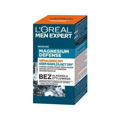 L'Oréal Paris Loreal_Men Expert Magnesium Defense Hypoallergenic Moisturizing Cream 50ml