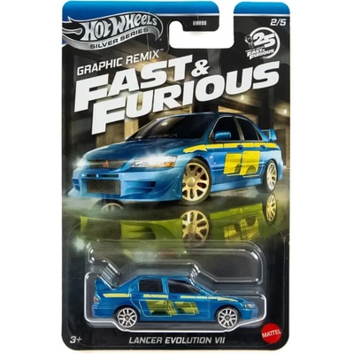 Mattel Hot Wheels Silver Series Fast and Furious Lancer Evolution VII