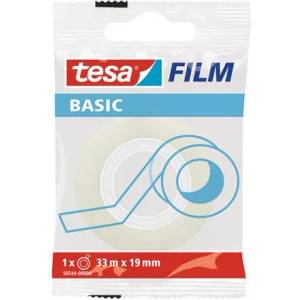tesa 58544 Basic 33mx19 mm 1 прозрачна самозалепваща се лента 58544-00000-01 (58544-00000-01/-00)