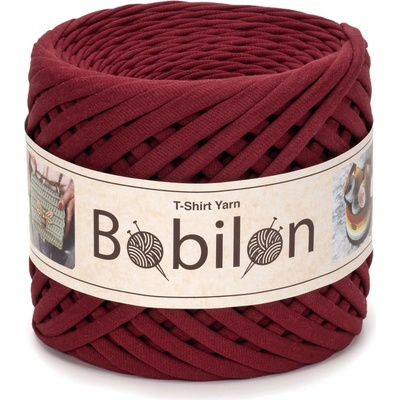 špagáty Bobilon Micro 3 - 5 mm Burgundy