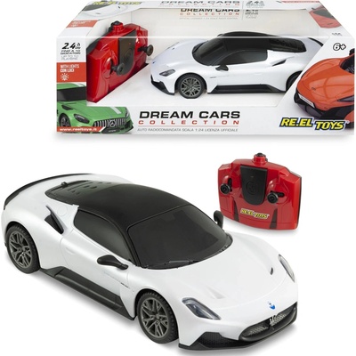 Re.el Toys RC auto Maserati MC20 1:24 biele 17 cm RTR