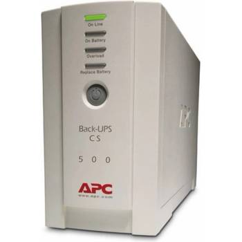 APC Back-UPS CS 500VA, USB or serial connectivity (BK500EI)