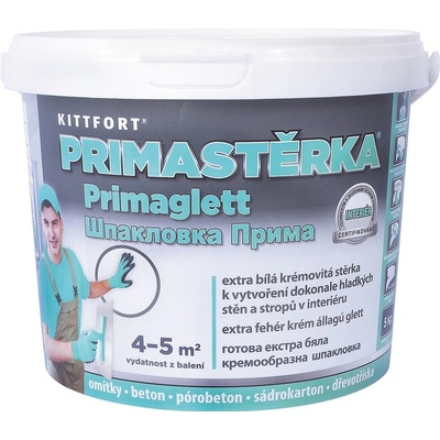 KITTFORT Primastěrka Vnitřní vyrovnávací stěrka, 5 kg PRIMAGLETT 5KG