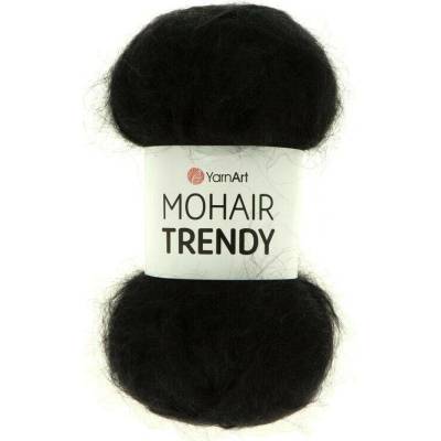YarnArt MohairTrendy 102 černá