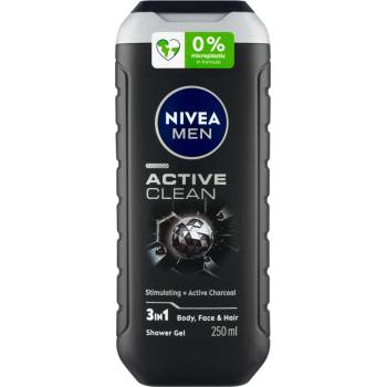 Beiersdorf NIVEA MEN SG 250ML ACTIVE Clean