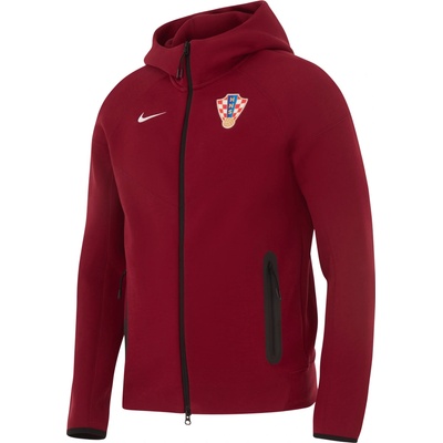 Nike Croatia Tech Fleece Windrunner vínová