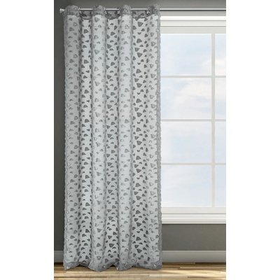 ZÁVES DESIGN91 BINDY 140X250 CM SIVÁ OCEĽOVÁ