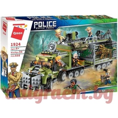 Qman Конструктор qman Защитна мобилна крепост 1924 (q1924)