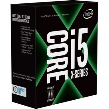 Intel Core i5-7640X 4-Core 4GHz LGA2066 Box without fan and heatsink (EN)