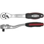 TOYA Ревeрсивна тресчотка с извита дръжка YATO (CURVED RATCHET HANDLE)