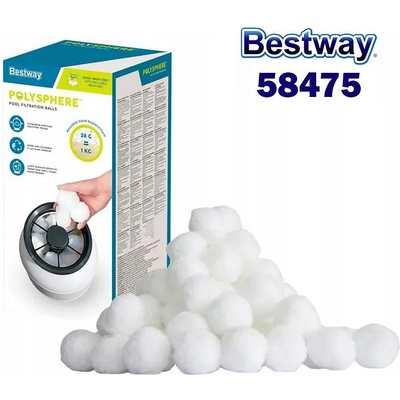 Bestway Филтърни топки за пясъчна помпа Bestway 58475 Flowclear Polysphere, 500 грама (58475)