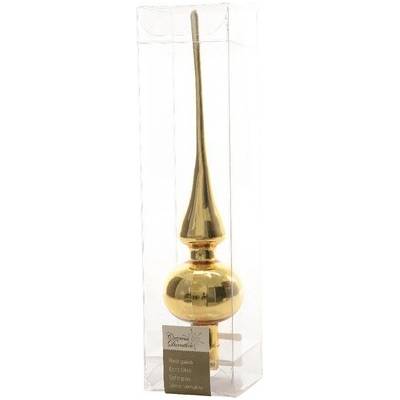 Decoris Garden Vianočná ozdoba špička 26 cm zlatá