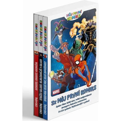 Speciální balíček: 3x Můj první komiks (Avengers, Spider-man, Strážci galaxie) - Brian Clavinger