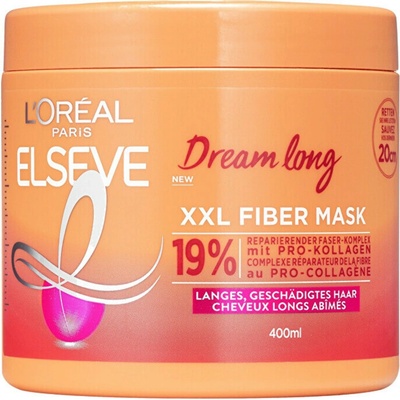 L'Oréal Paris Elseve Dream Long XXL Fiber maska na vlasy 400 ml