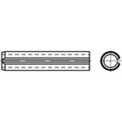 TOOLCRAFT TO-5390865 upínacie kolíky pružinová ocel 100 ks