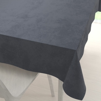 Biante Veľký zamatový obdĺžnikový obrus Velvet Premium SVP-004 Antracitovo sivý 220x260cm
